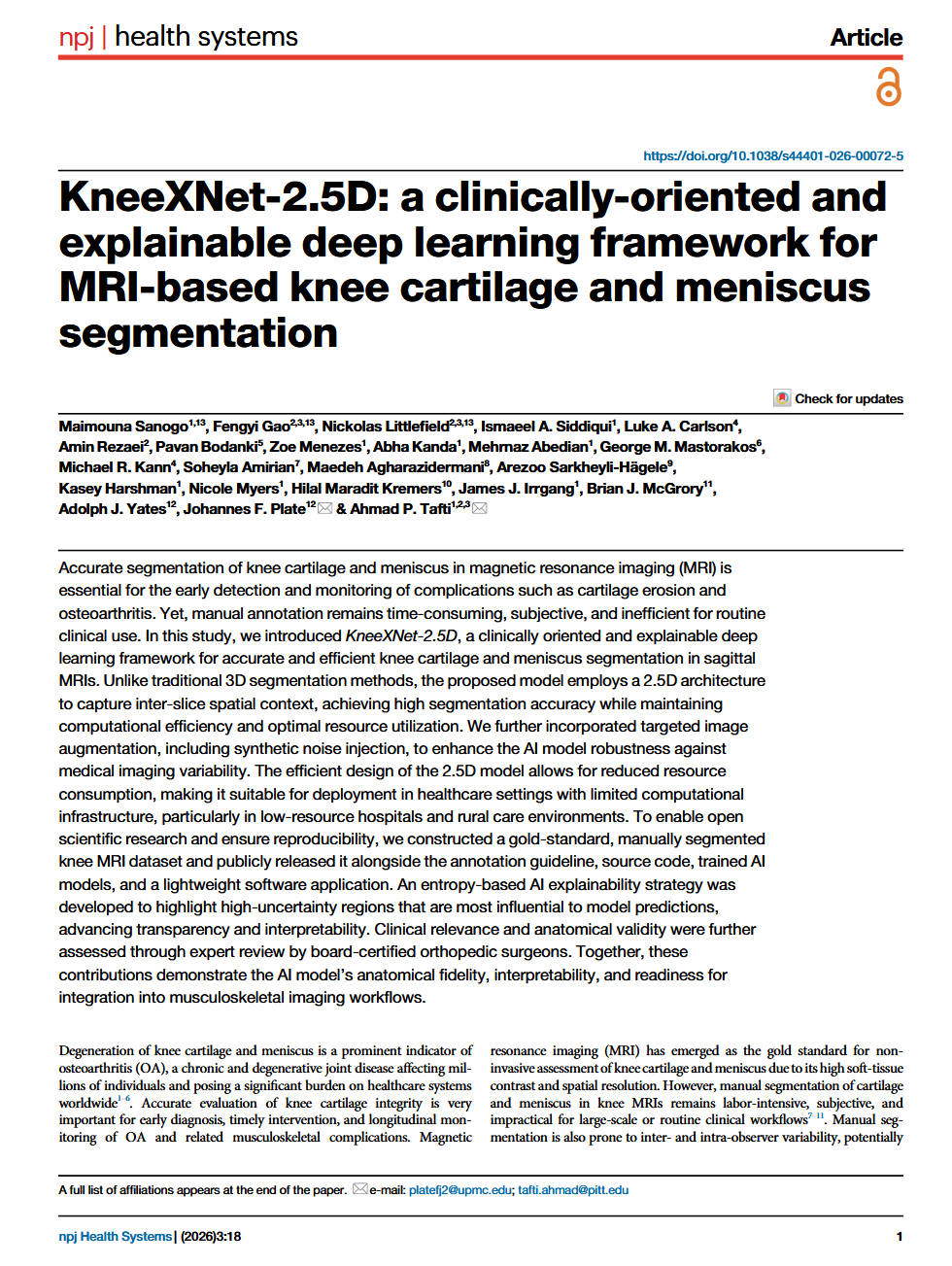 KneeXNet-2.5D
